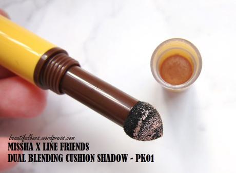 Missha Line Friends Dual Blending Cushion Shadow (4)