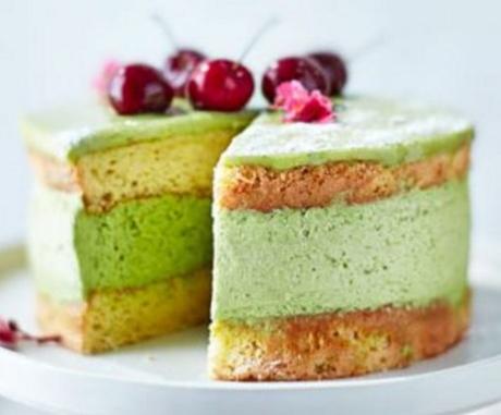 Matcha Mousse Cake