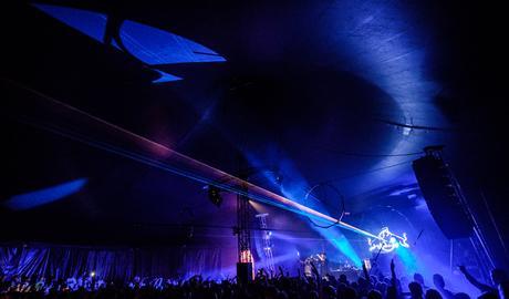 Yung Lean at Red Bull Music Academy Stage at Distortion in Copenhagen - shot with the Samyang 12mm lens, the 98 degree field of view meant I could capture an epic view of the inside of the tent.