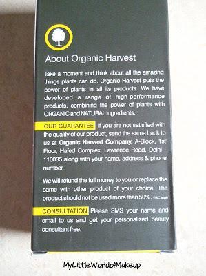 Organic Harvest Monsoon Sunscreen Lotion SPF 30 Review!