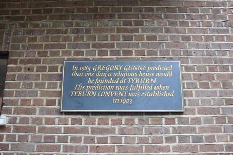#plaque366 Tyburn Convent