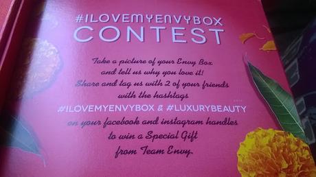 MY ENVY BOX JULY 2016 EDITION