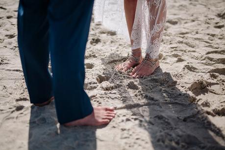 A Boho Inspired Beach Wedding by The Official Photographers