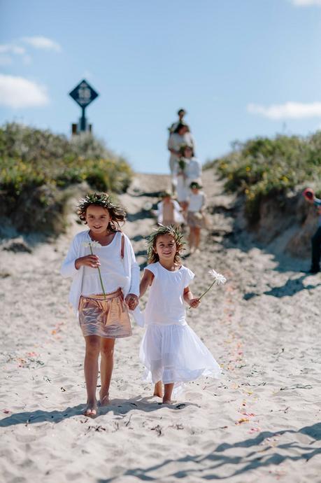 A Boho Inspired Beach Wedding by The Official Photographers