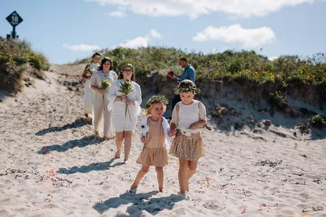 A Boho Inspired Beach Wedding by The Official Photographers