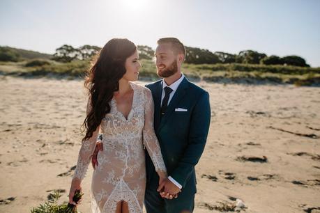 A Boho Inspired Beach Wedding by The Official Photographers