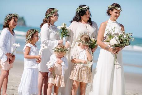 A Boho Inspired Beach Wedding by The Official Photographers