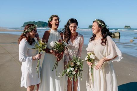 A Boho Inspired Beach Wedding by The Official Photographers