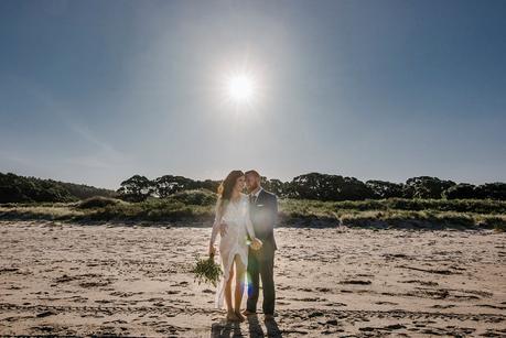 A Boho Inspired Beach Wedding by The Official Photographers