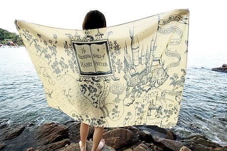 As I live and breathe...A Marauder's Map towel.