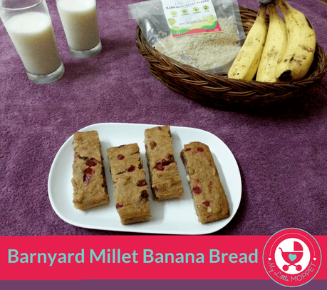 Barnyard Millet Banana Bread Recipe