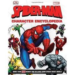 Image: Spider-Man Character Encyclopedia, by Daniel Wallace (Author). Publisher: DK Children; First Edition edition (March 31, 2014)