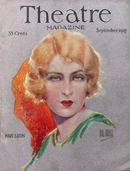 Ziegfeld Follies Star, Mary Eaton, featured in 1924 Maybelline ad