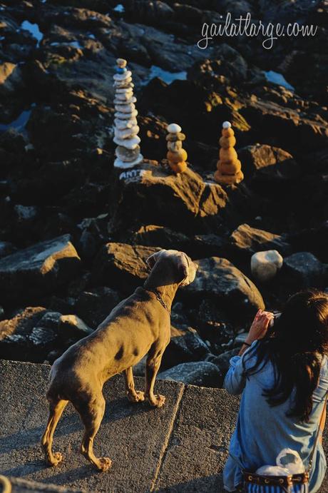 balancing rocks @ Foz do Douro (Porto)