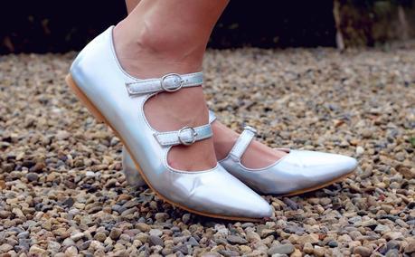 Daisy Street Holographic Shoes