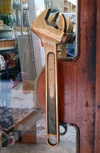 Spanners / Wrenches Used To Make a Door Handle