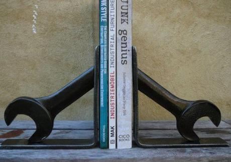Spanners / Wrenches Used To Make Book Ends