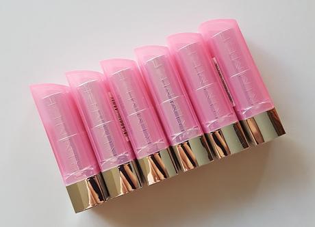 Rimmel Moisture Renew Sheer and Shine lipsticks