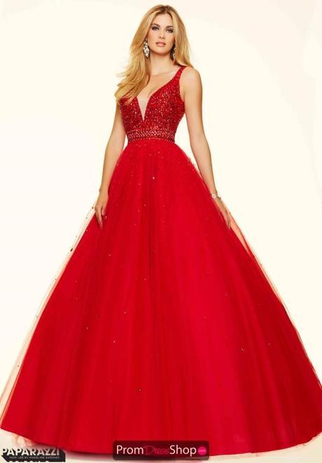 red prom dress