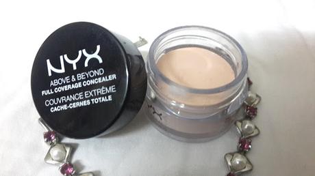 NYX Above and Beyond Full Coverage Concealer In Fair Review and Swatches