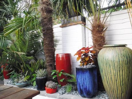 Colour on the Top Patio