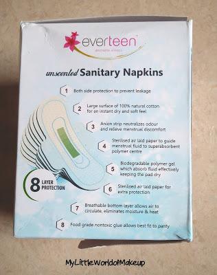 Everteen Natural Cotton Sanitary Napkin Review