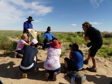 Outback portraiture session on a Blue Dog Photography tour.