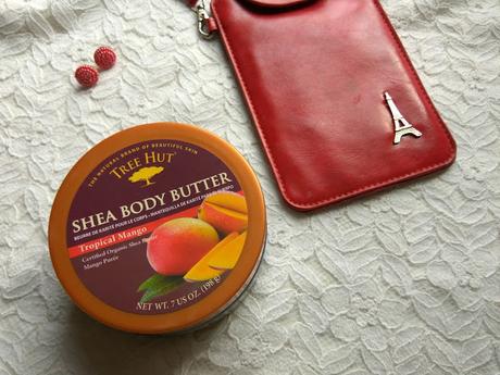 Tree Hut Certified Organic Shea Body Butter with Tropical Mango Puree