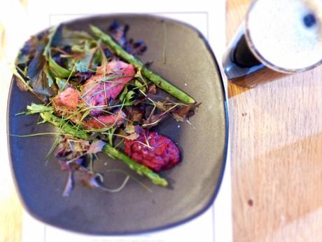 Seared wood pigeon