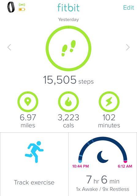 Four Miles and Fifteen Thousand Steps