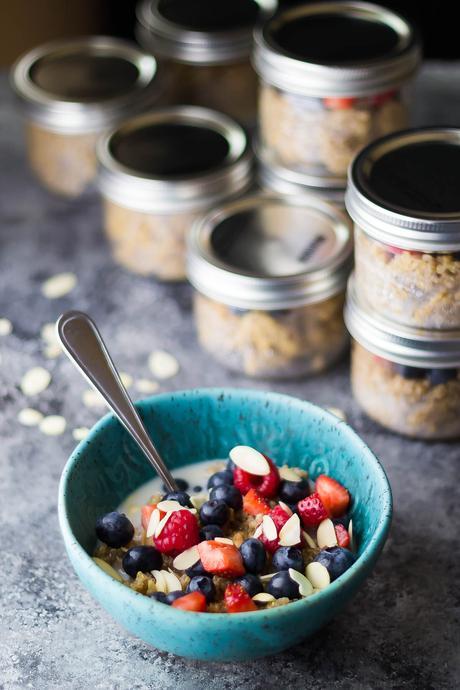 Berry Almond Breakfast Quinoa-6