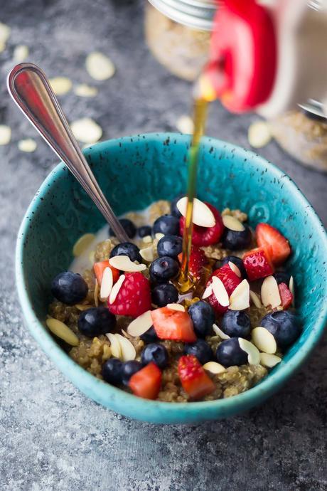 Berry Almond Breakfast Quinoa-5