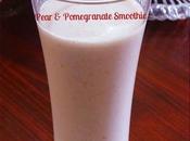 Pear Pomegranate Smoothie