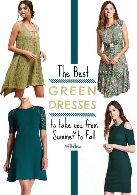 The Best Green Dresses to Take You From Summer To Fall