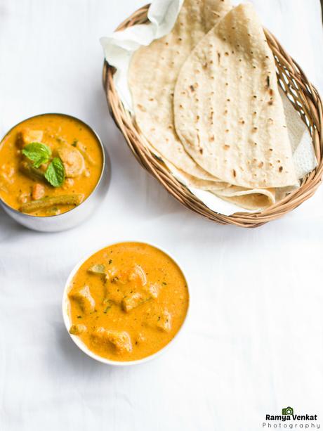 veg makhanwala - veg makhani recipe - easy side for rotis