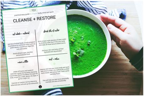 Reviving Green Food You Can Prepare in Minutes (3 Recipes and The FREE Cleanse + Restore Guide)