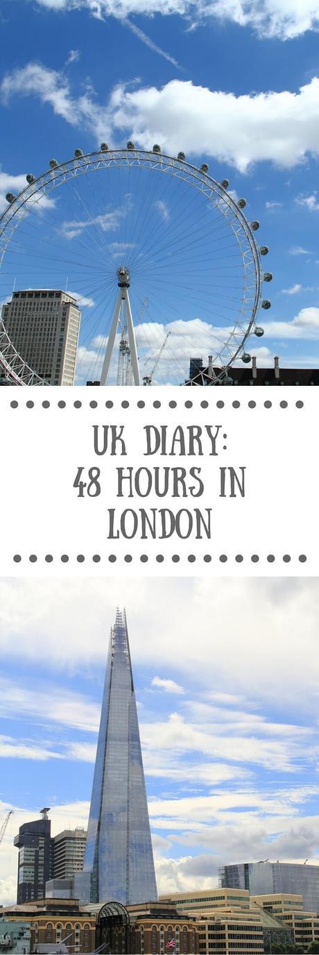 UK Travel Diary - 48 Hours in London