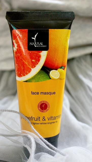 Natural Bath and Body Grapefruit & Vitamin C Gel Face Masque Review