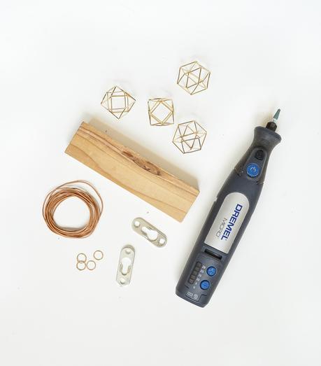 DIY Modern Key Holder