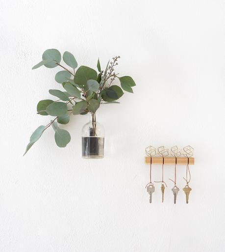 DIY Modern Key Holder