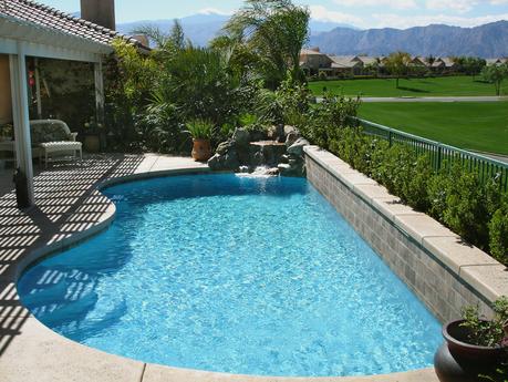 Aquatic Paradise Backyard With Pool