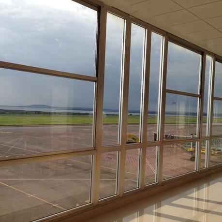 Voyager Bar runway Entebbe International Airport Uganda
