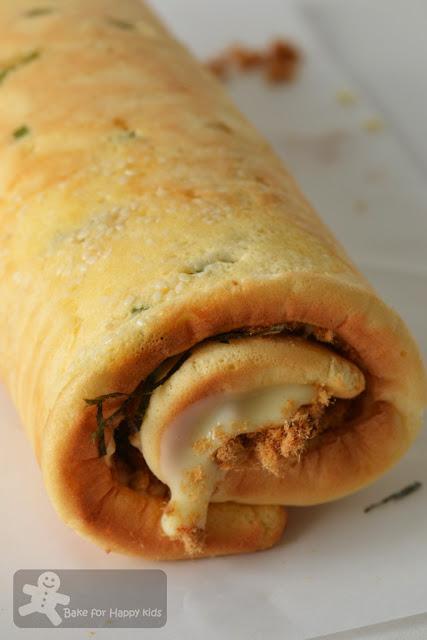 Pork / Chicken Floss Mayonnaise Chiffon Swiss Roll (The Fail Proof Recipe)