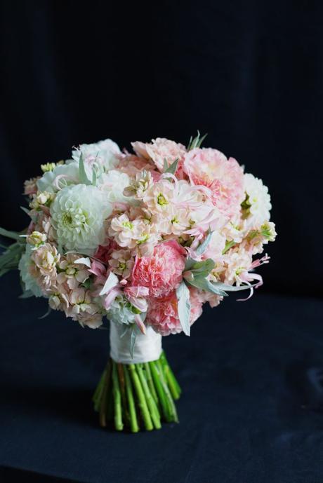 Soft Color Wedding Bouquet