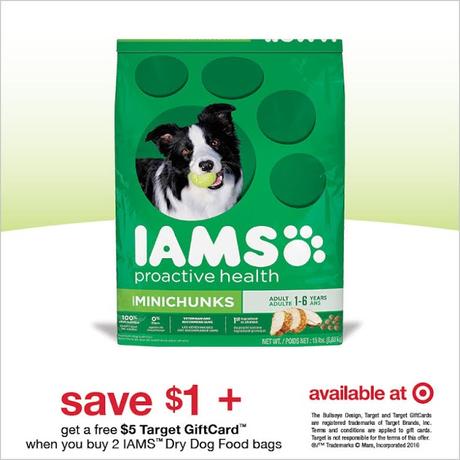 Save On IAMS Dog Food At Target1