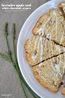 Lavender Apple and White Chocolate Scones