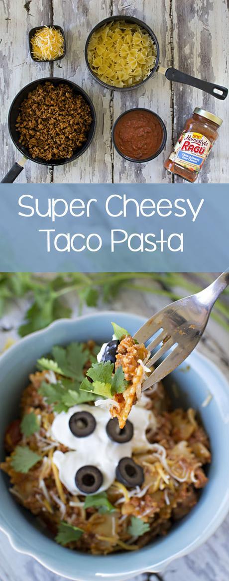 Super Cheesy Taco Pasta