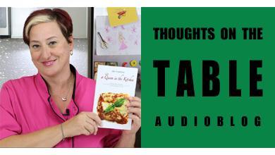 [Thoughts on the Table – 48] Introducing Ale Gambini and her Cookbook: A Queen in the Kitchen