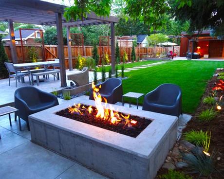 Modern Backyard Ideas Without Grass