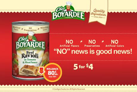 Save On Chef Boyardee At Walmart!